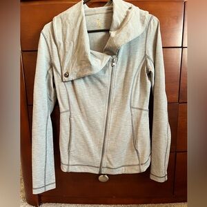 Lucy asymmetrical cowl neck jacket